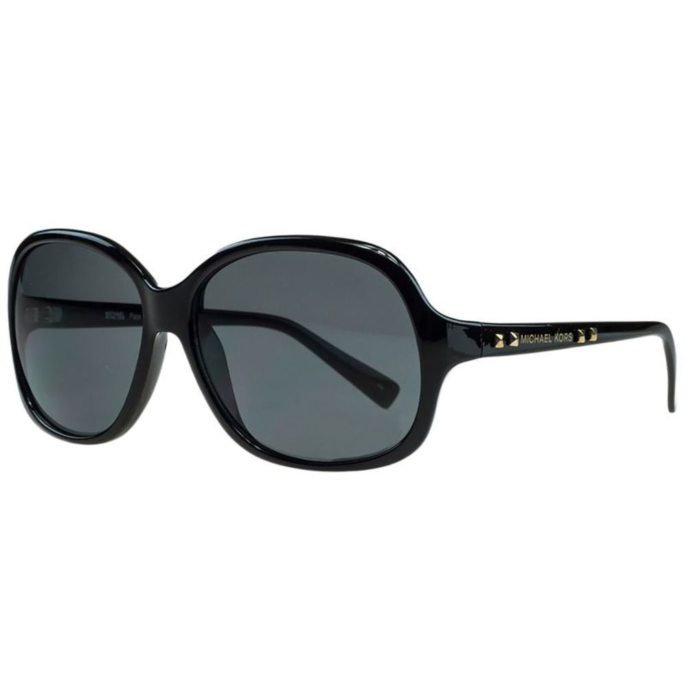 Michael Kors M2743/S ALTO 001 Ebony Square Sunglasses - Picture 3 of 5